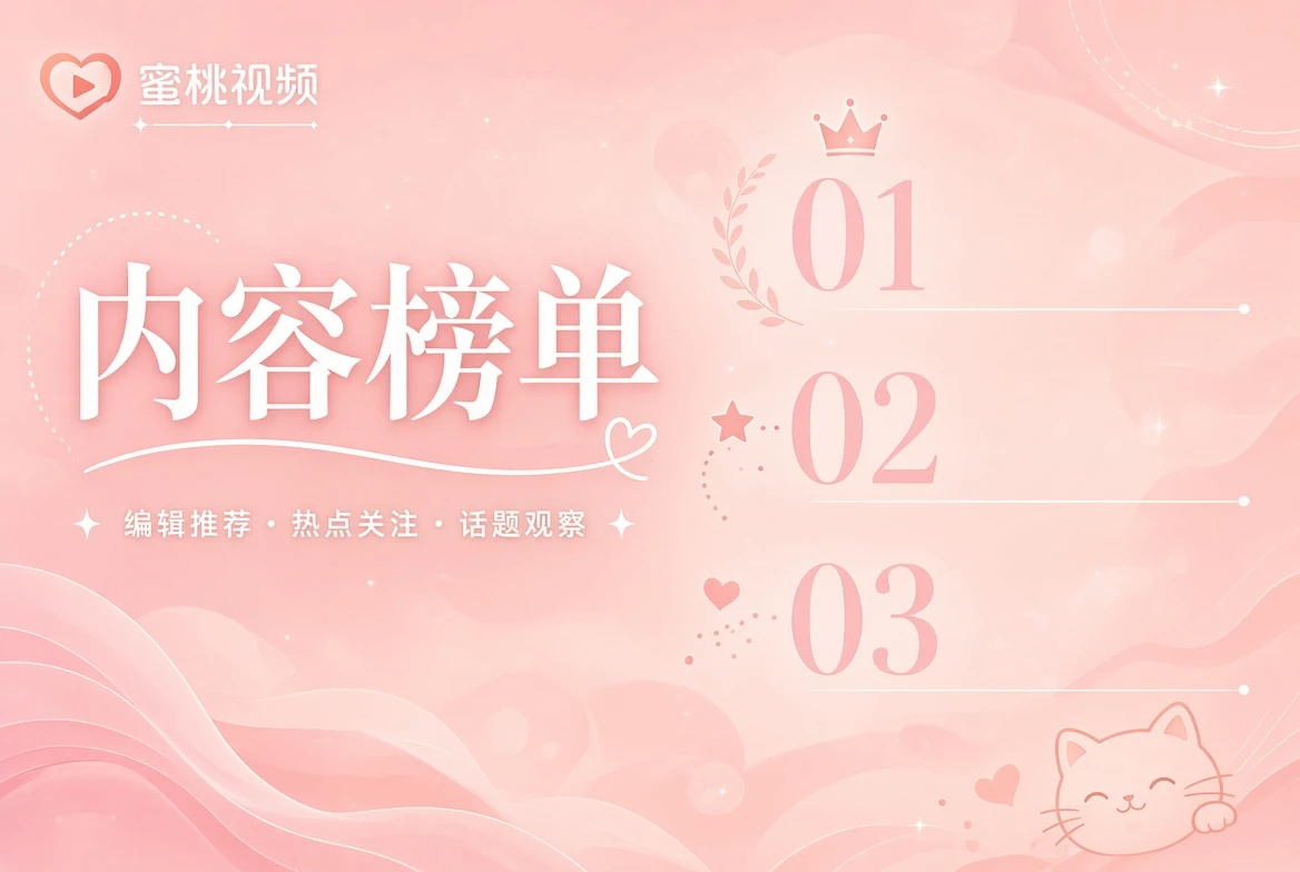 蜜桃视频热度笺